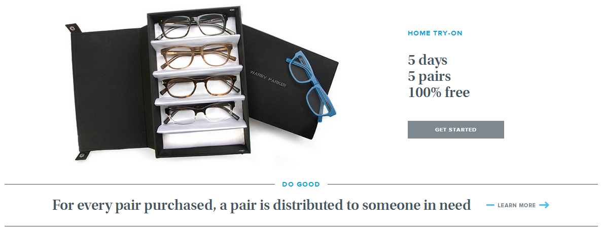 Brands We Like Warby Parker Flying Hippo Brand Digital